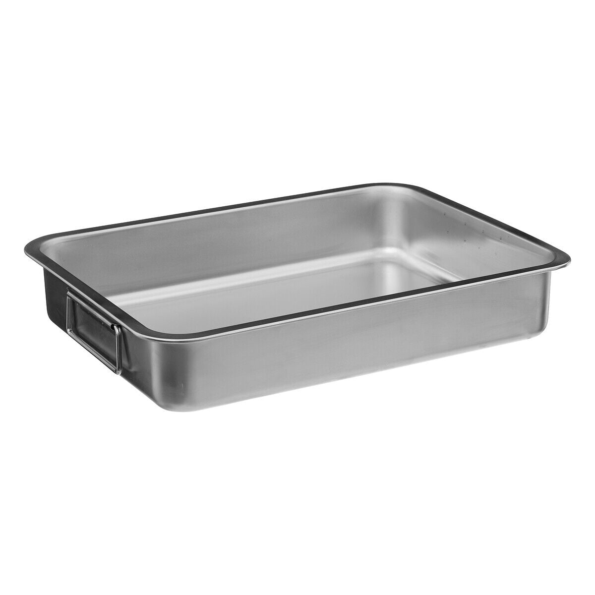 Tabuleiro para forno em inox com grelha 30x40cm, , large