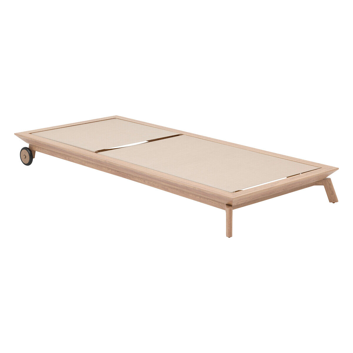 Tumbona MANISSA beige de aluminio, , large