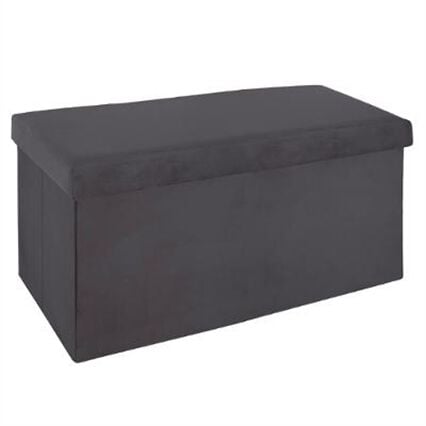 Puf Doble Con Almacenaje 76.6x38x37.5Cm, , large