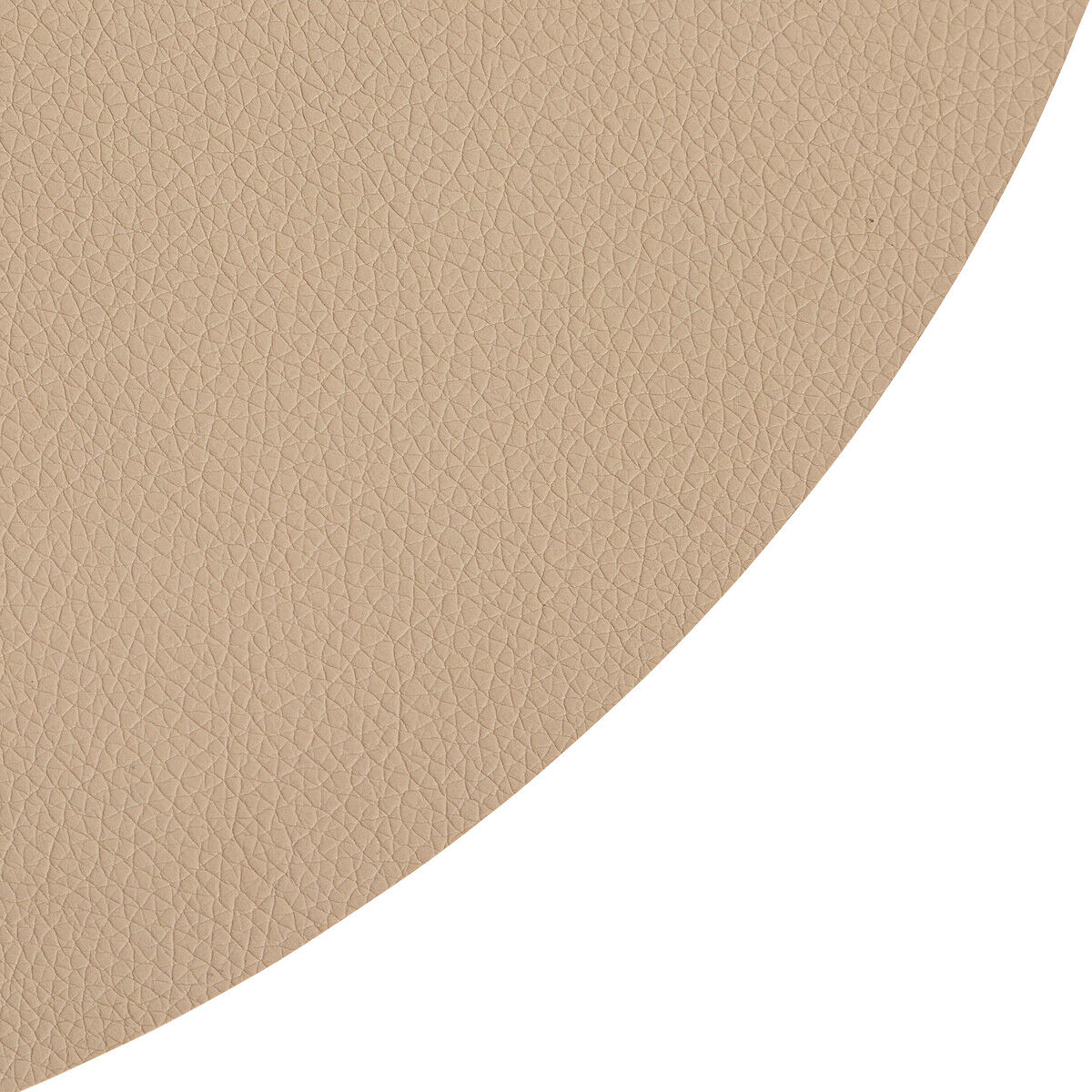 Individual de mesa redondo tenor bege 38cm, , large