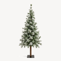 &Aacute;rbol Navide&ntilde;o Nordstar Nieve Tronco Madera 180cm