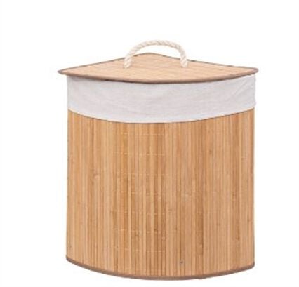 Cesto canto wc bambu 48l, , large