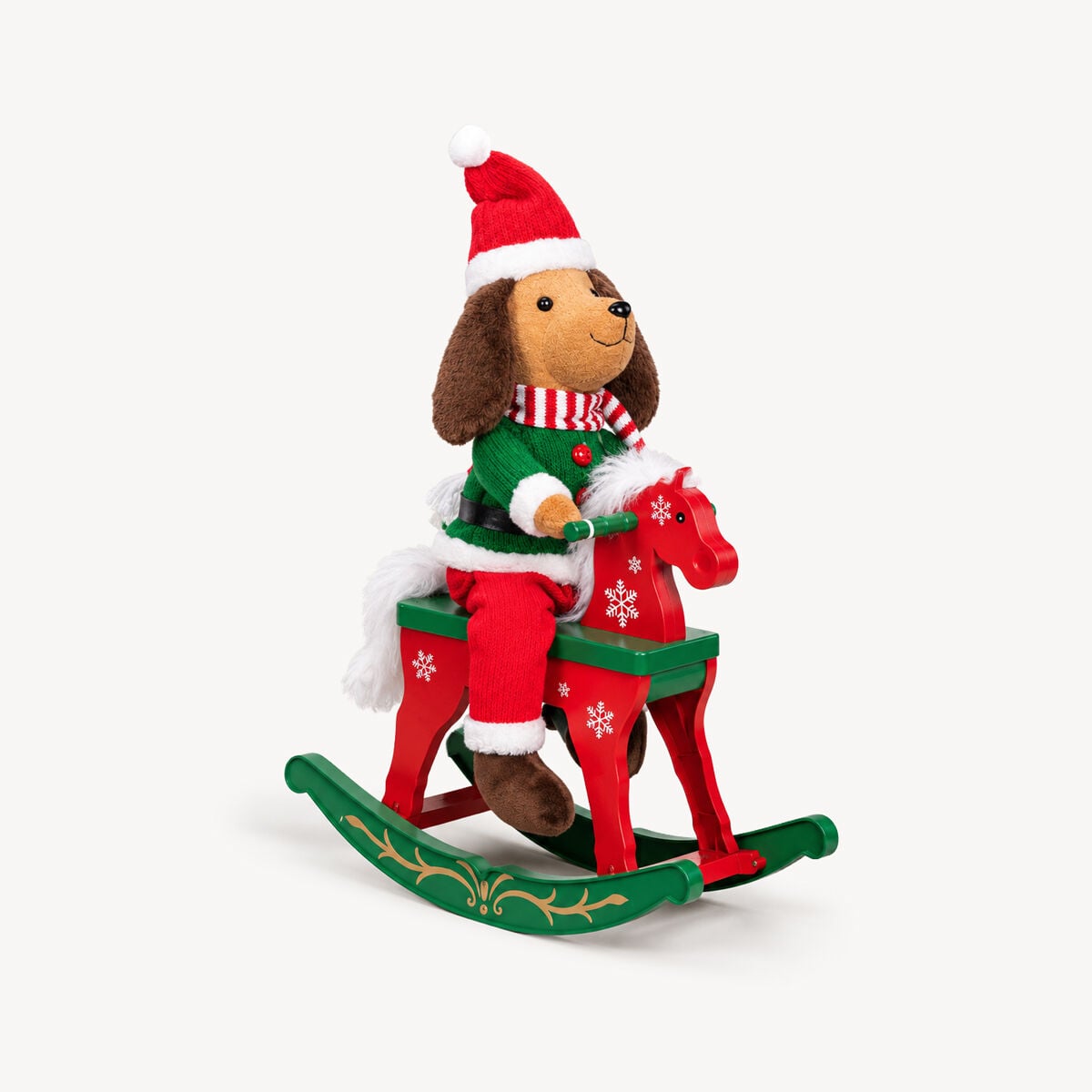 Figura cão com baloiço, , large