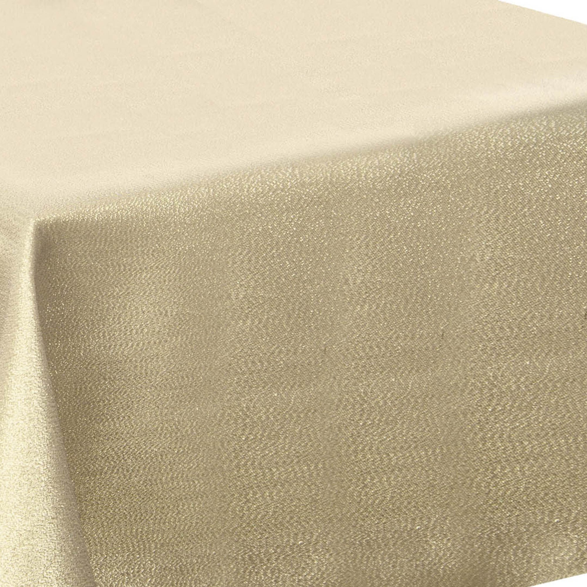 Toalha De Mesa Dourada Com Glitter 140x240cm, , large