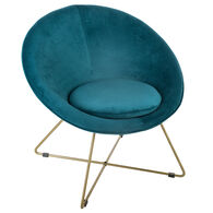 Sillón Evan Azul 76x67x73