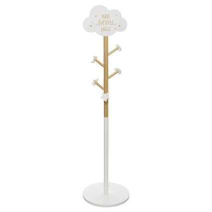 Cabibe de pé NUVEM branco com 5 ganchos, , large