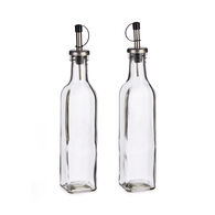 Aceitera+Vinagrera Tapa Inoxidable 30Cl
