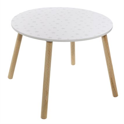 Mesa DOUCEUR branca com estrelas, , large