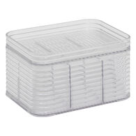 Caja de almacenaje con 6 separaciones  9x15.3x11cm