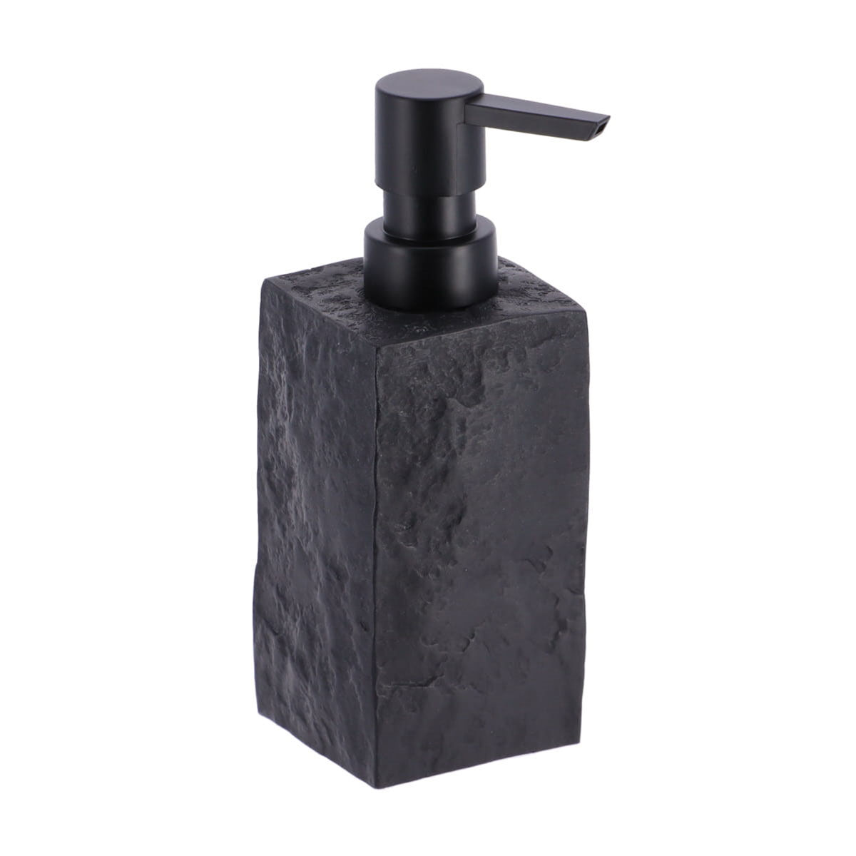 Liquid soap dispenser black, , large