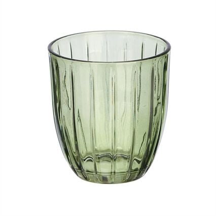 Wine glass striped in glass, , large