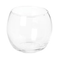 Portavelas De Vidrio Redondo 7Cm