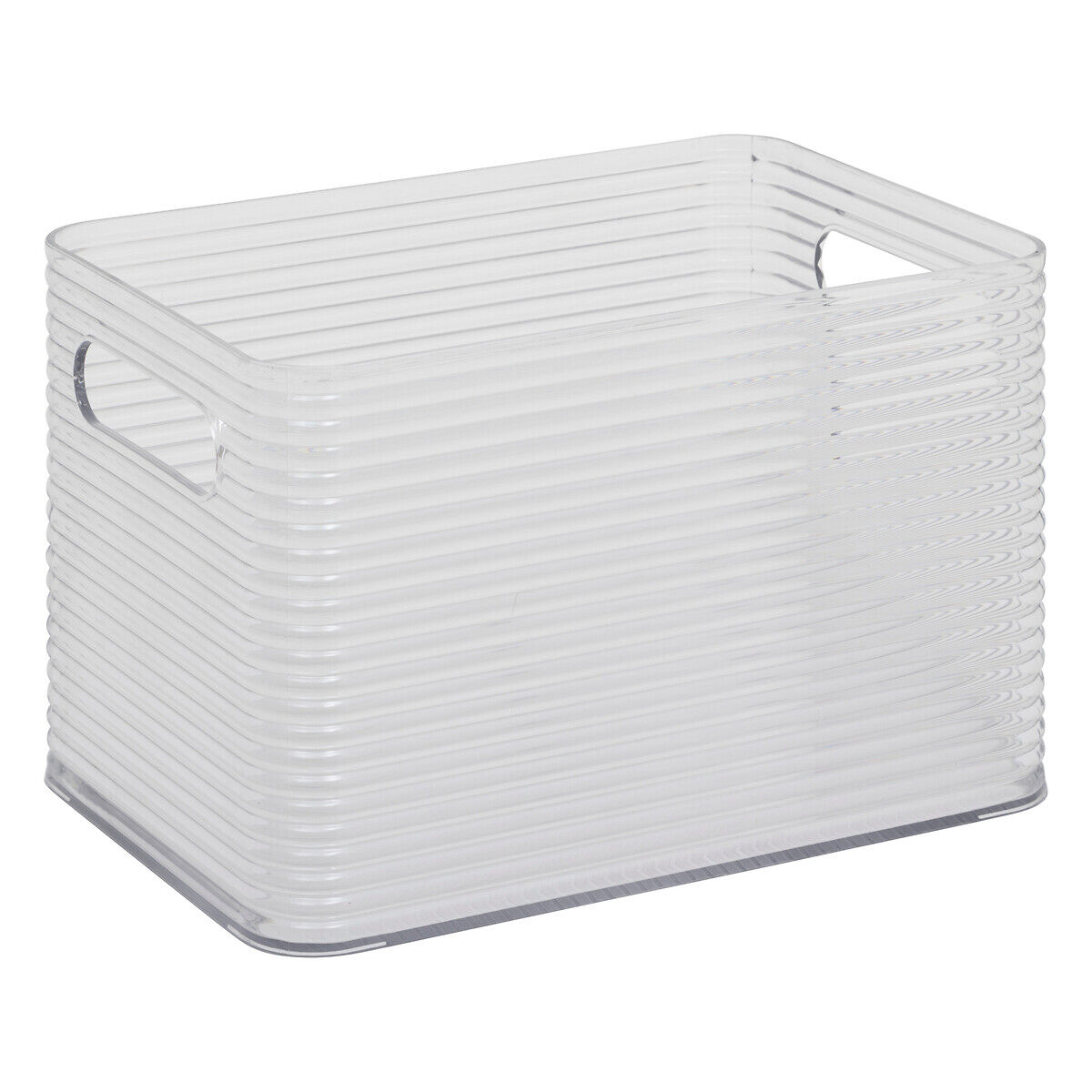 Caixa de arrumação GAMME PLASTOR cinza 4.5l, , large