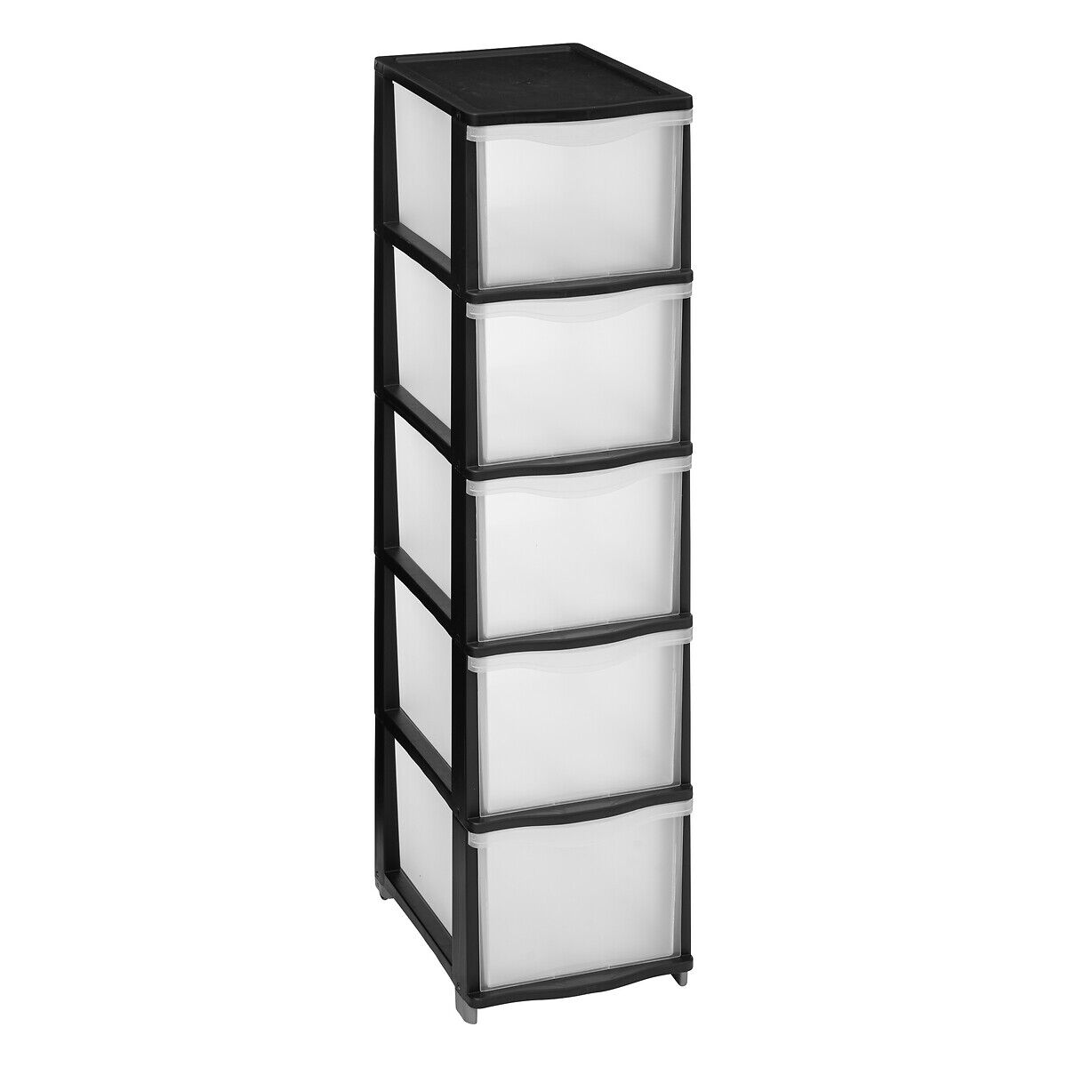 Drawer unit black, , large