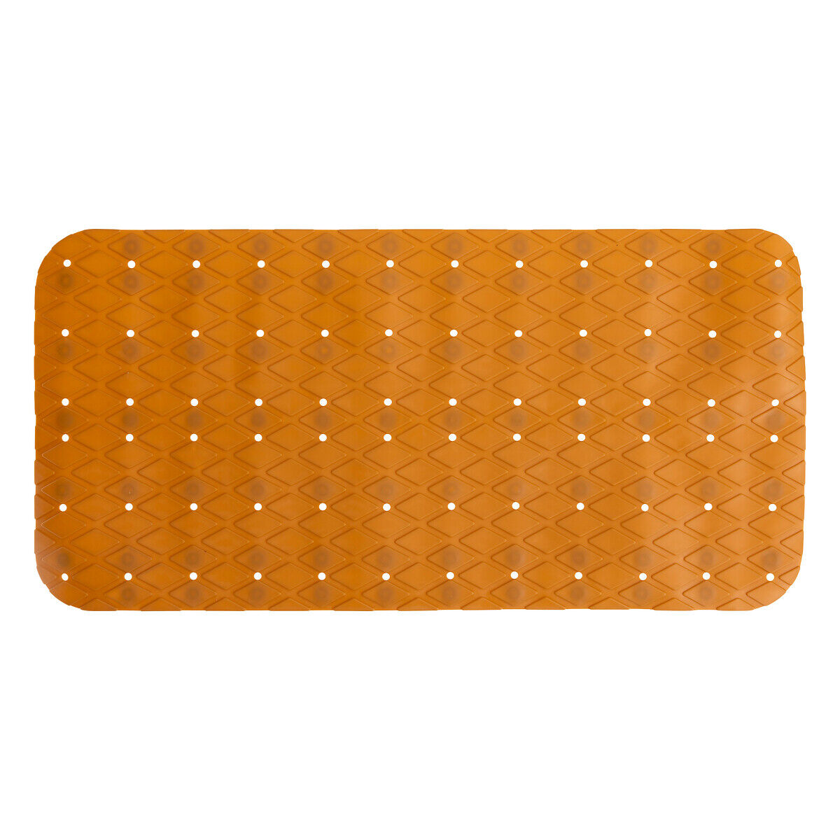 Tapete wc antiderrapante banheira castanho, , large