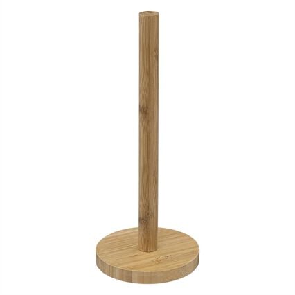 Suporte para rolo de cozinha em bambu, , large