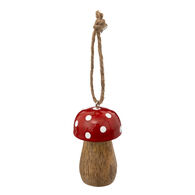 Cogumelo Vermelho Em Madeira