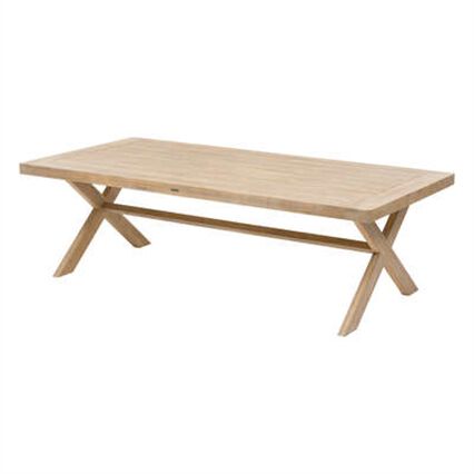 Mesa fixa XENIA em madeira acácia, , large