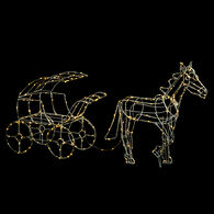 Carruaje Luminoso Decorativo