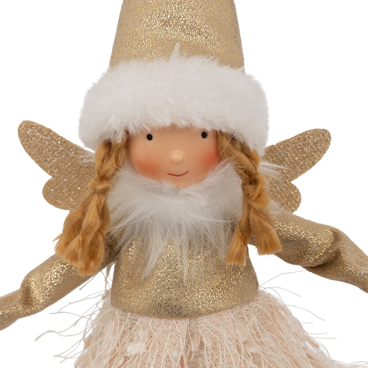Figura de fada rose com gorro suspensa 32cm, , large