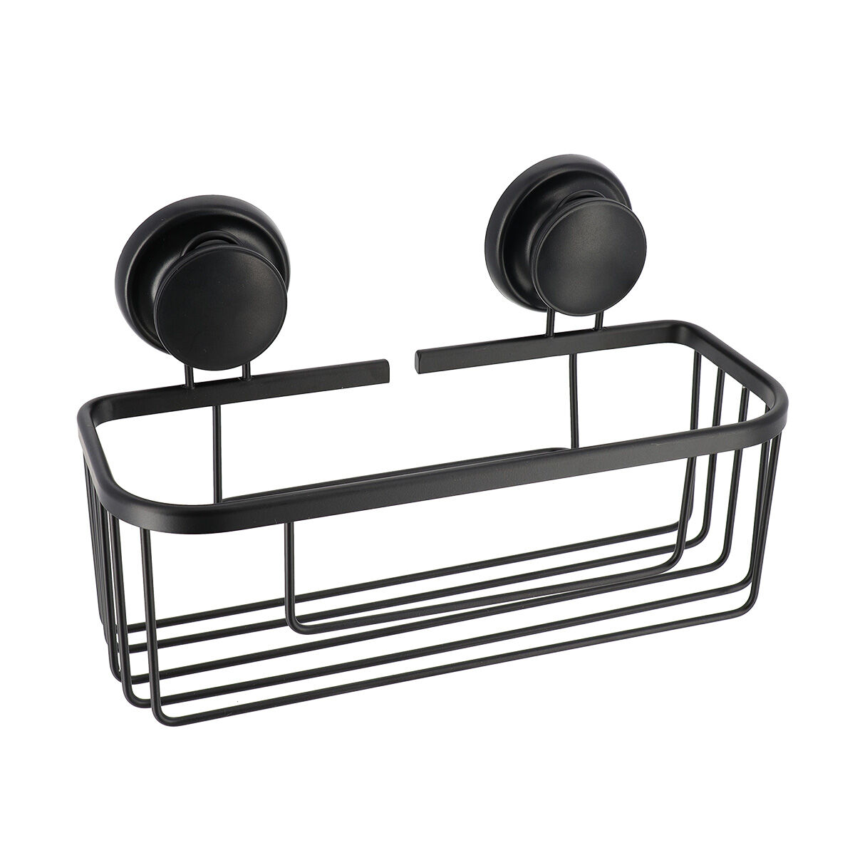 Suporte WC Preto Retangular, , large