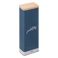 Caja Para Pasta Met&aacute;lica Azul