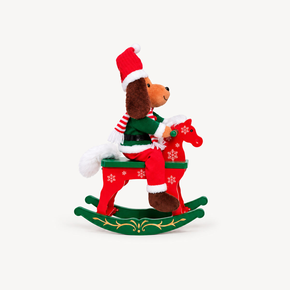 Figura cão com baloiço, , large