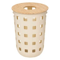 Cesto para ropa sucia HARMONY beige 60L