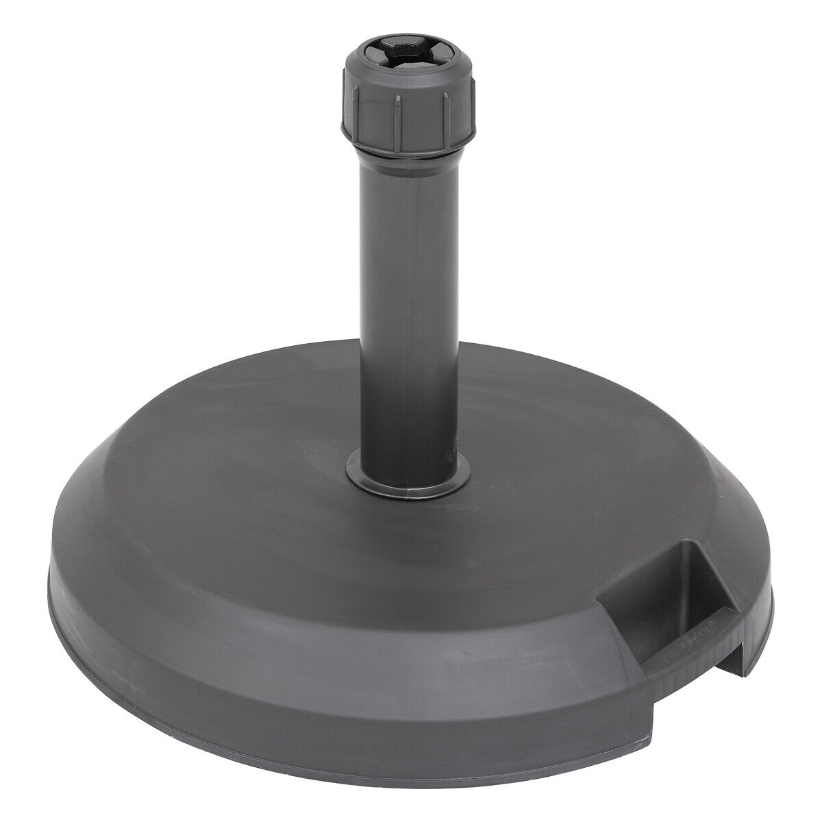Base para guarda-chuva HAULIO preto em betão 29kg, , large