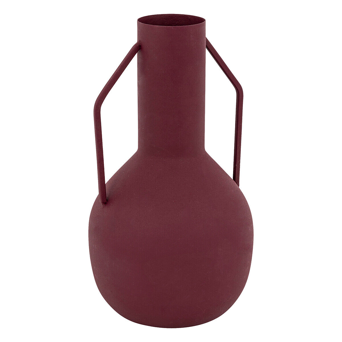 Jarrón De Metal Rojo Sylvain 20cm, , large