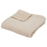 Manta Berlingot Beige 75x100Cm