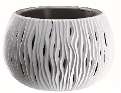 Planter SANDY BOWL white, , large