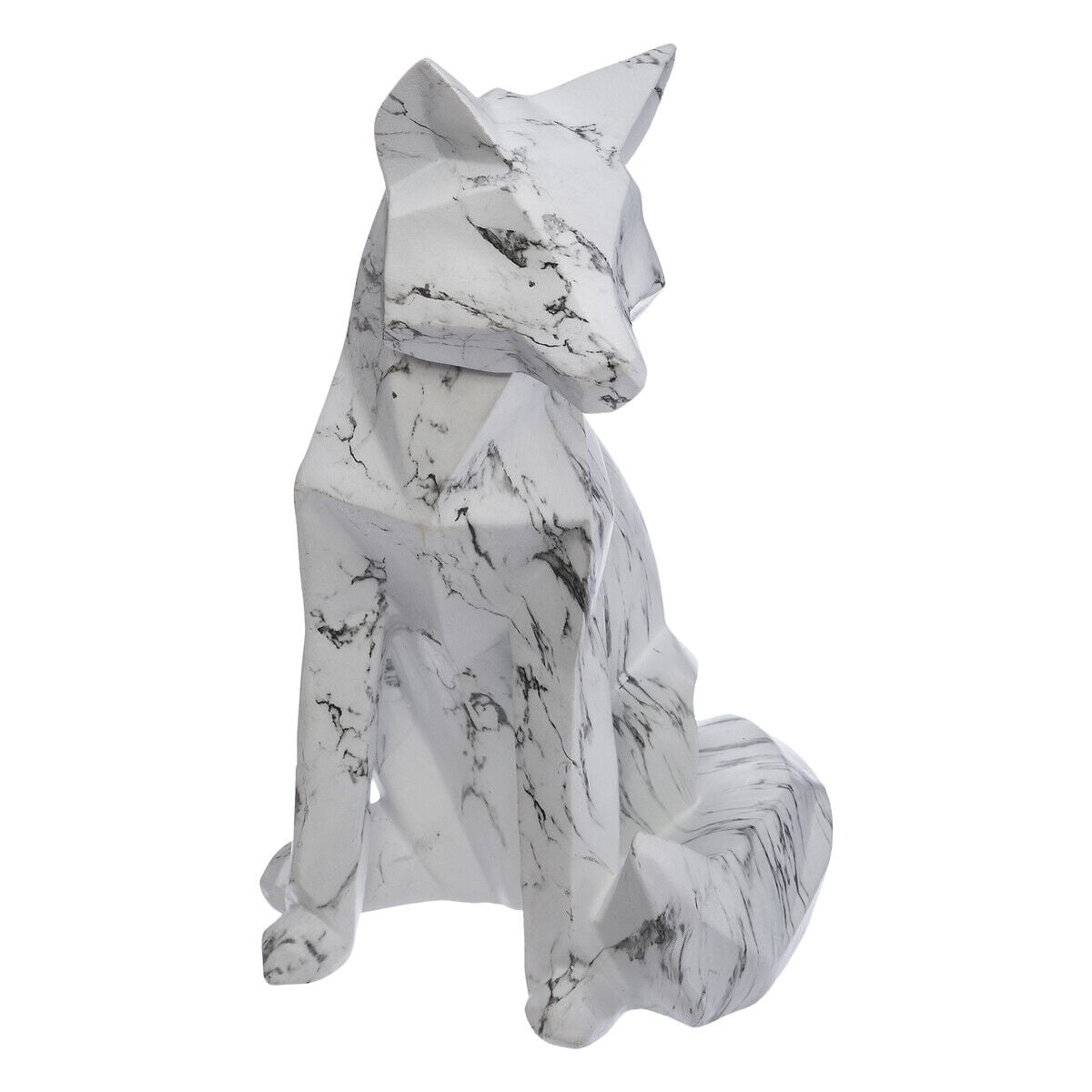 Estátua origami raposa, , large