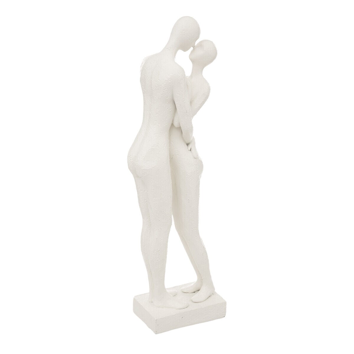 Estátua casal em resina branca DOLCE RIVIERA, , large
