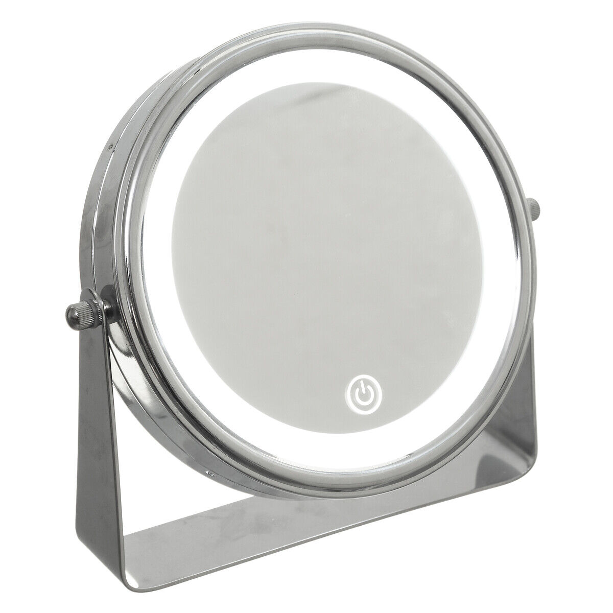 Espelho wc led giratório 19cm, , large