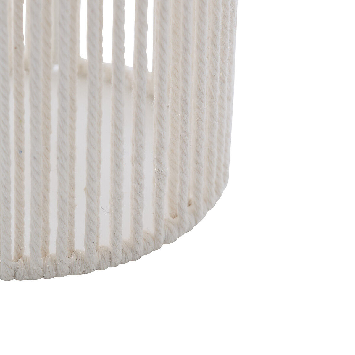 Candeeiro de mesa branco em metal 34cm, , large
