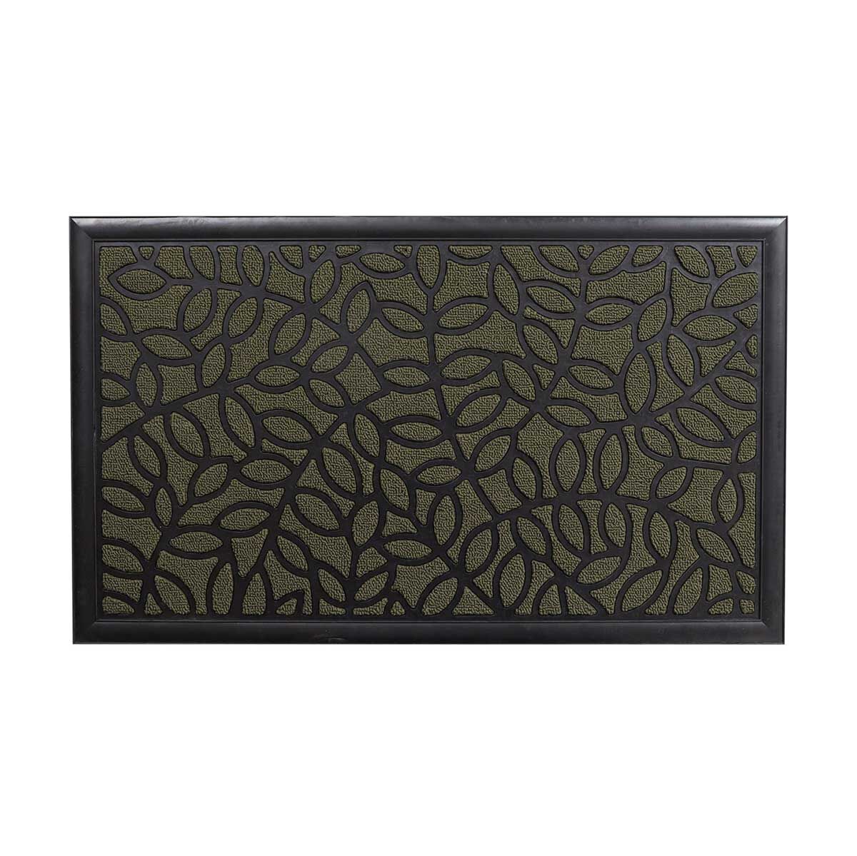 Tapete BRONX verde escuro e preto 45x75cm, , large