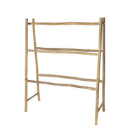 Toallero wc con 5 barras de bamb&uacute;