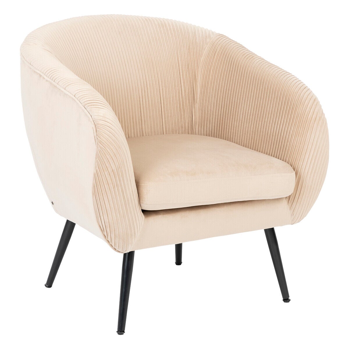 Armchair SOLARO SLOW TIME in velvet, , large