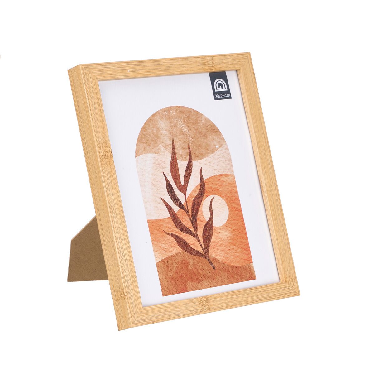 Moldura bege em madeira 28cm, , large