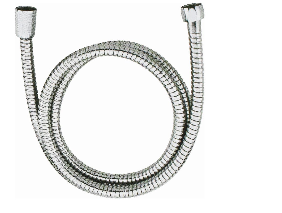 Mangueira chuveiro inox flexível 150cm, , large