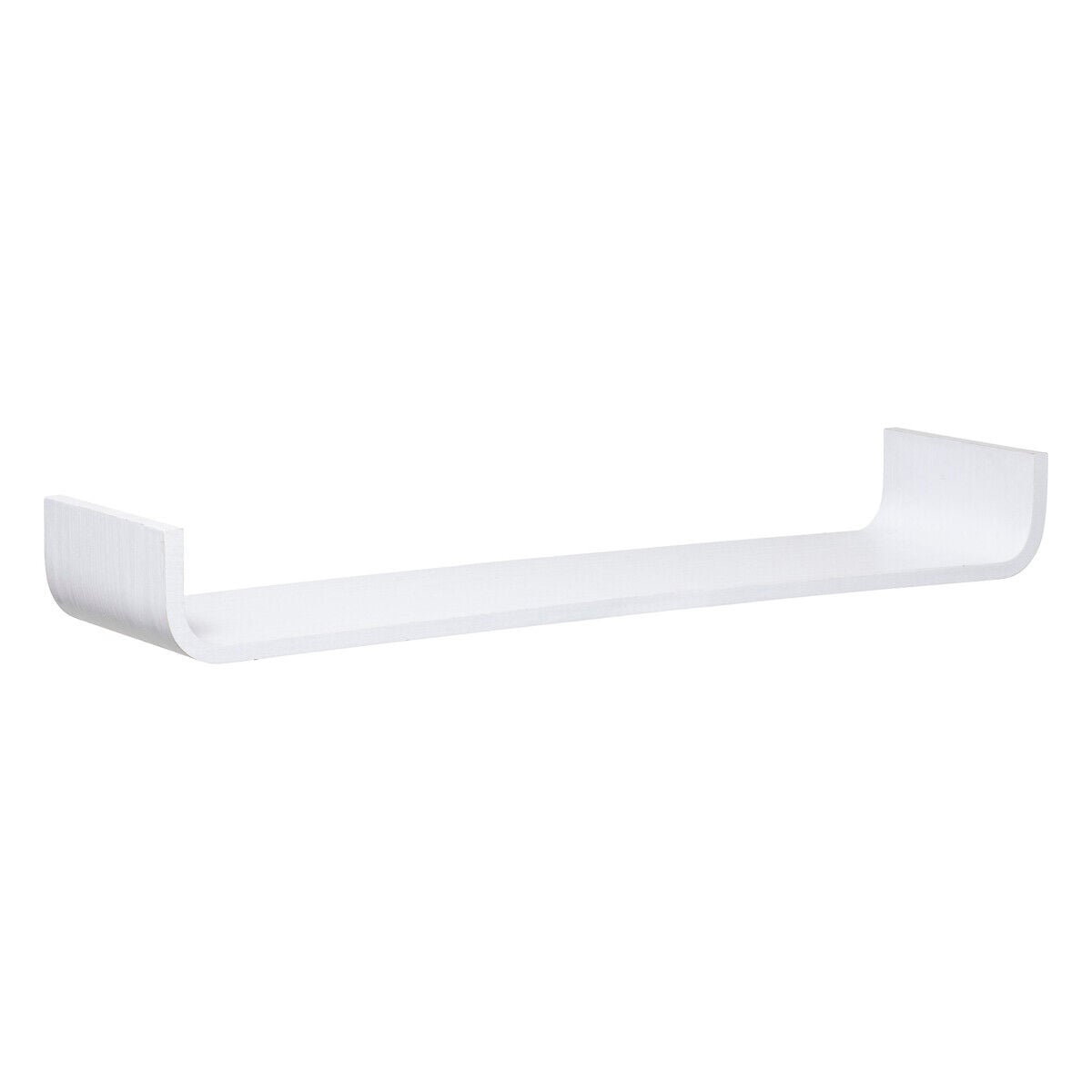 Prateleira curva para parede FIXY branco, , large