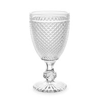 Copo De &Aacute;gua Diamond Com P&eacute; Em Vidro 24cl