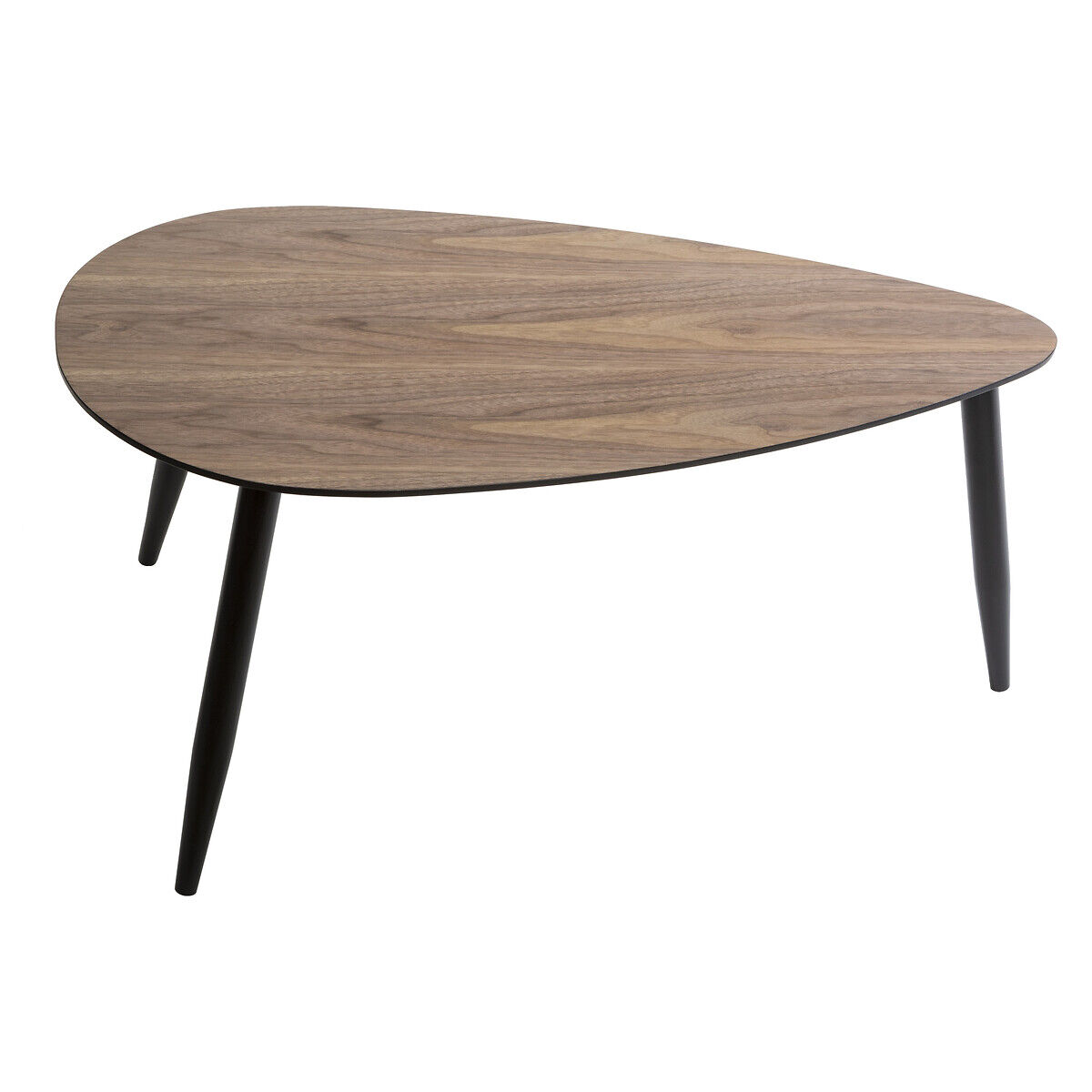 Conjunto de 2 mesas de centro MILEO castanho escuro, , large