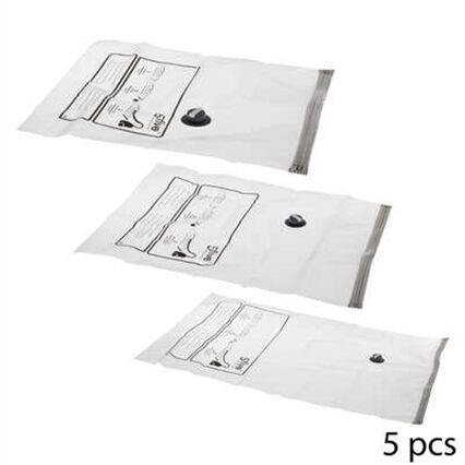 Conjunto de 5 sacos para arrumação vácuo, , large