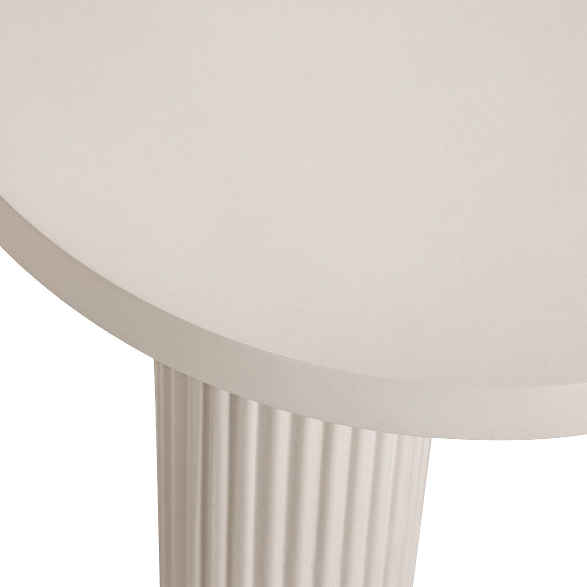 Mesa de apoio TELLA marfim em mdf 40X40x45cm, , large