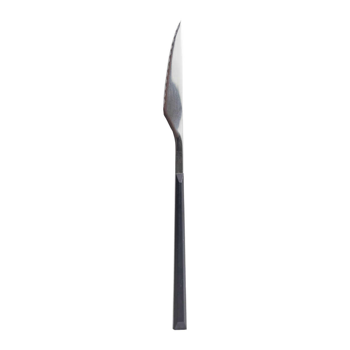 Faca de mesa LUNE inox com cabo preto, , large