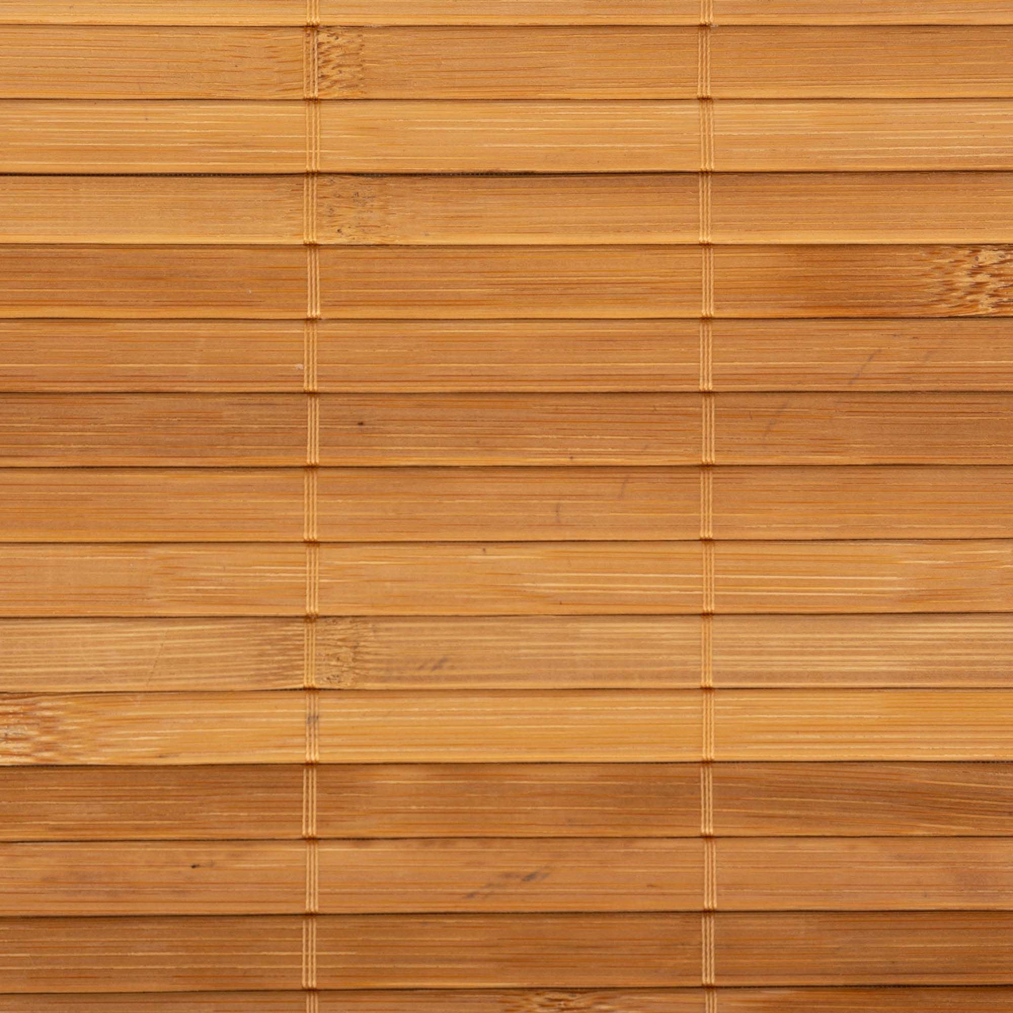 Cesto de roupa wc em bambu com tecido, , large