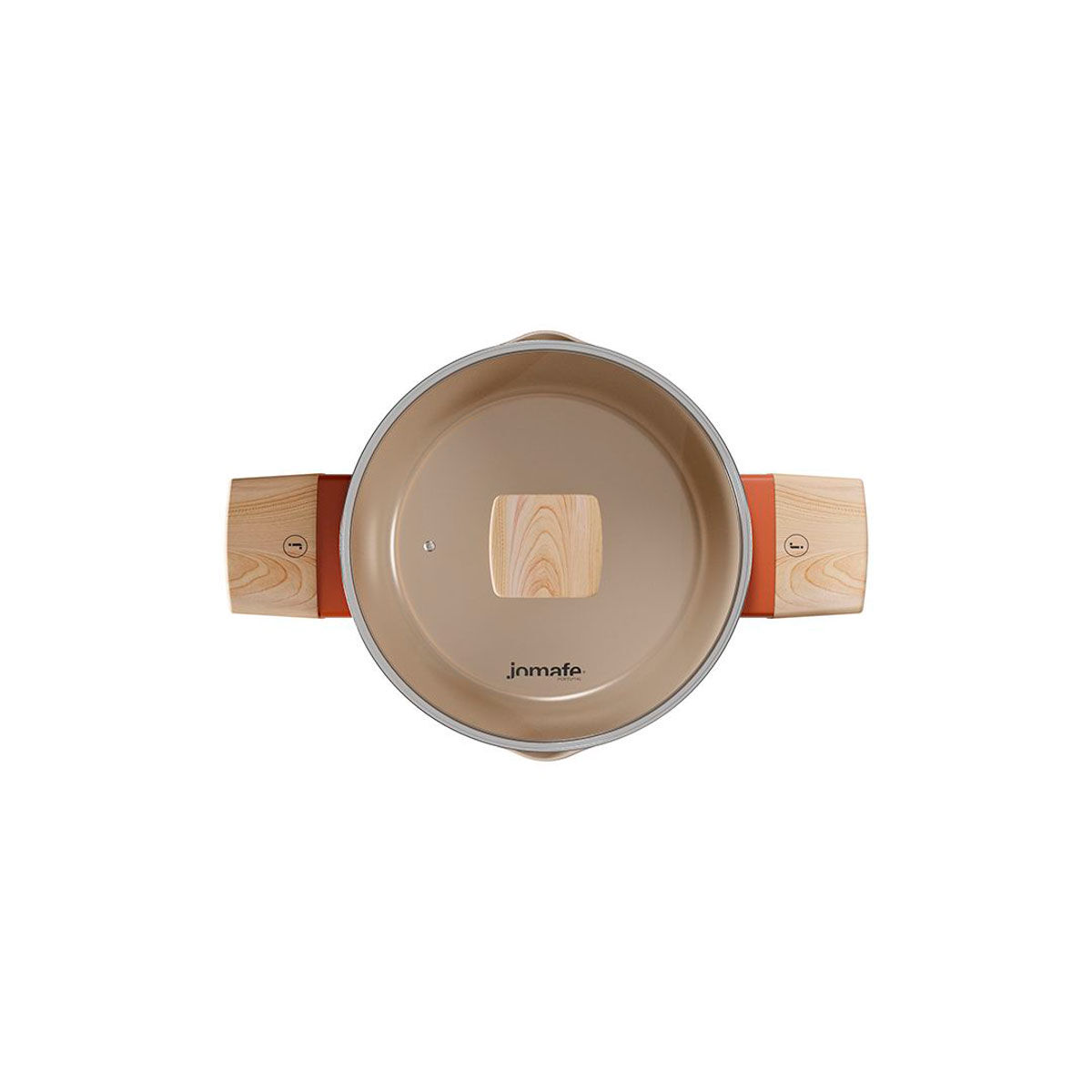 Saucepan NATURIT terracotta, , large