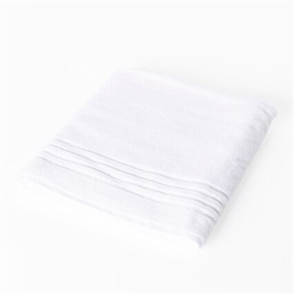 Alfombra de baño ESSENZA blanca 50x70cm, , large